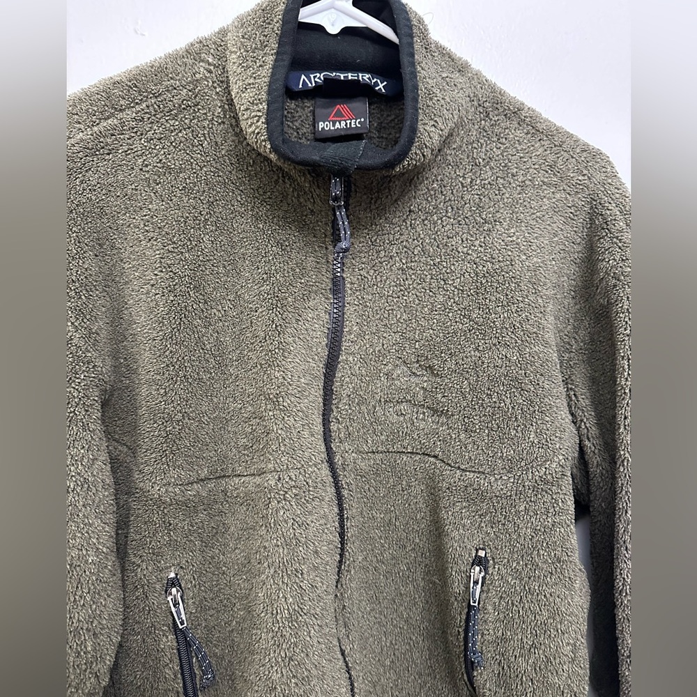 Vintage ARC’TERYX polartec fleece jacket - forest green